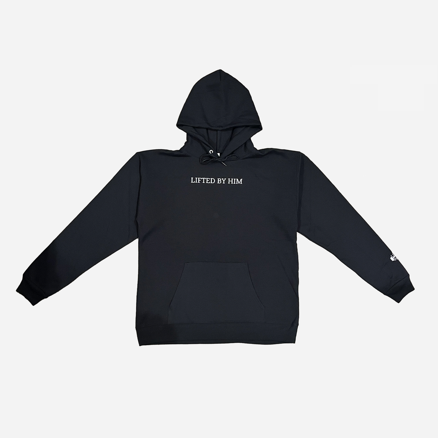 Black Lifted By Him Hoodie